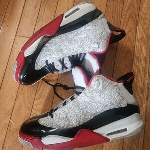 Air Jordan Dub zero size 13 Varsity Red